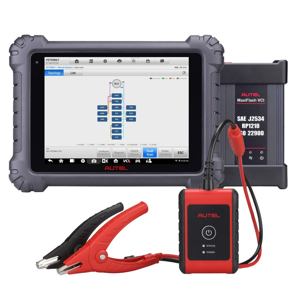 Autel Maxisys MS909CV Heavy Duty Bi Directional Diagnostic Scanner W